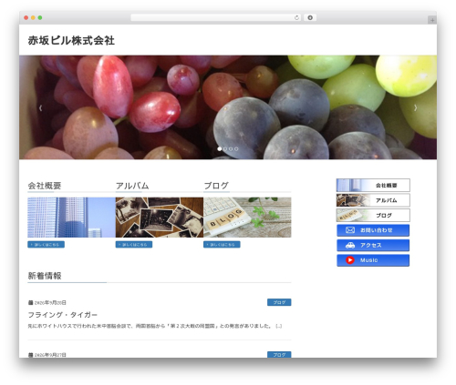 WordPress theme Lightning - a-palette.com