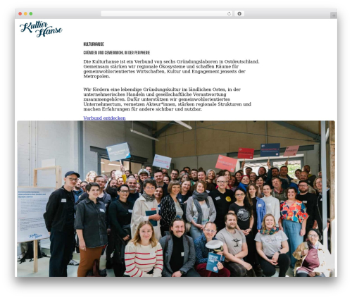WP theme Etch Theme - kulturhanse.org