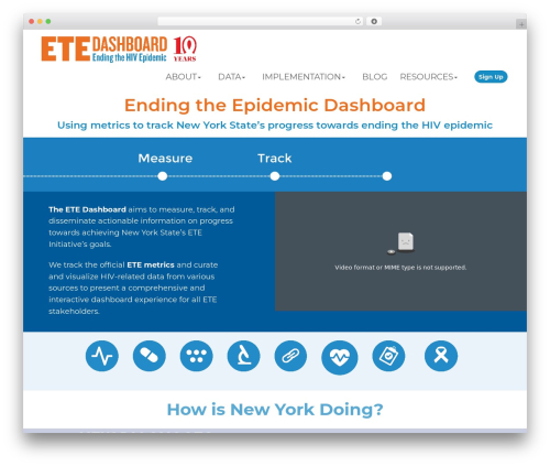 Aione WordPress theme - etedashboardny.org