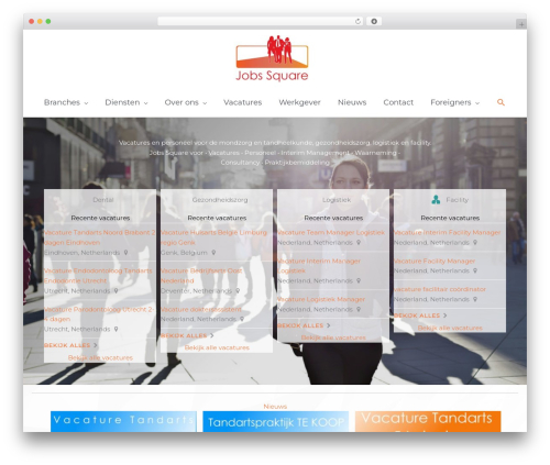 Wpjobboard WordPress plugin - jobssquare.nl