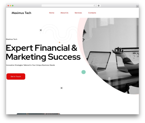 Code4rest WordPress website theme - maximus-tech.net