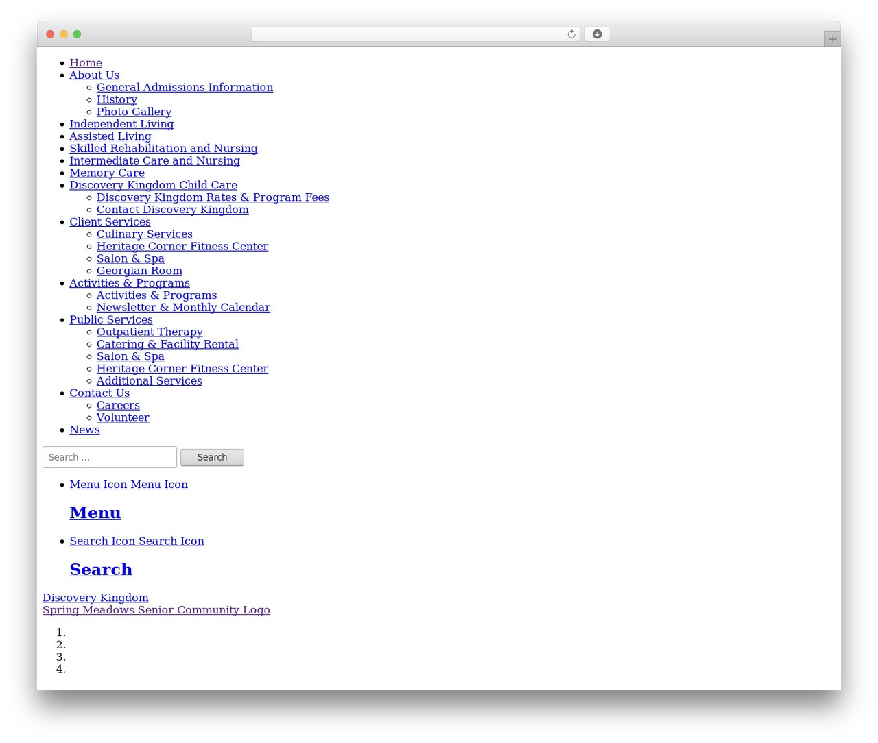 deploy WordPress theme - heritagecorner.com