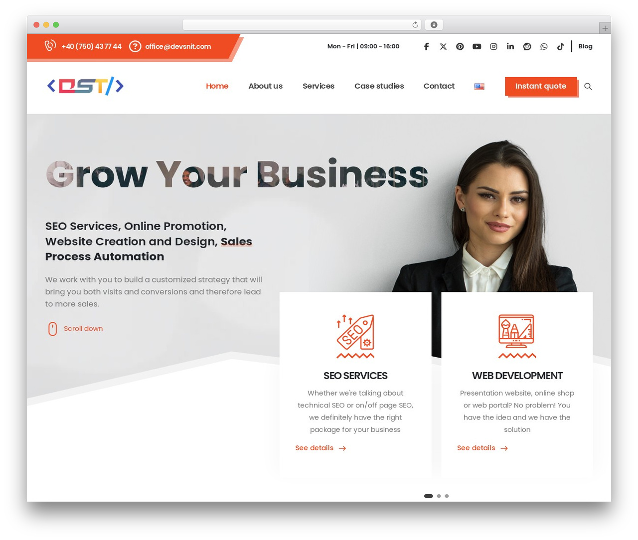 Porto WordPress theme - devsnit.com