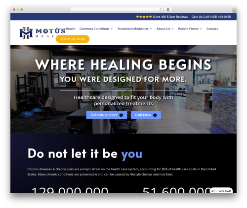 Divi mobile menu WordPress plugin - motushealth.com