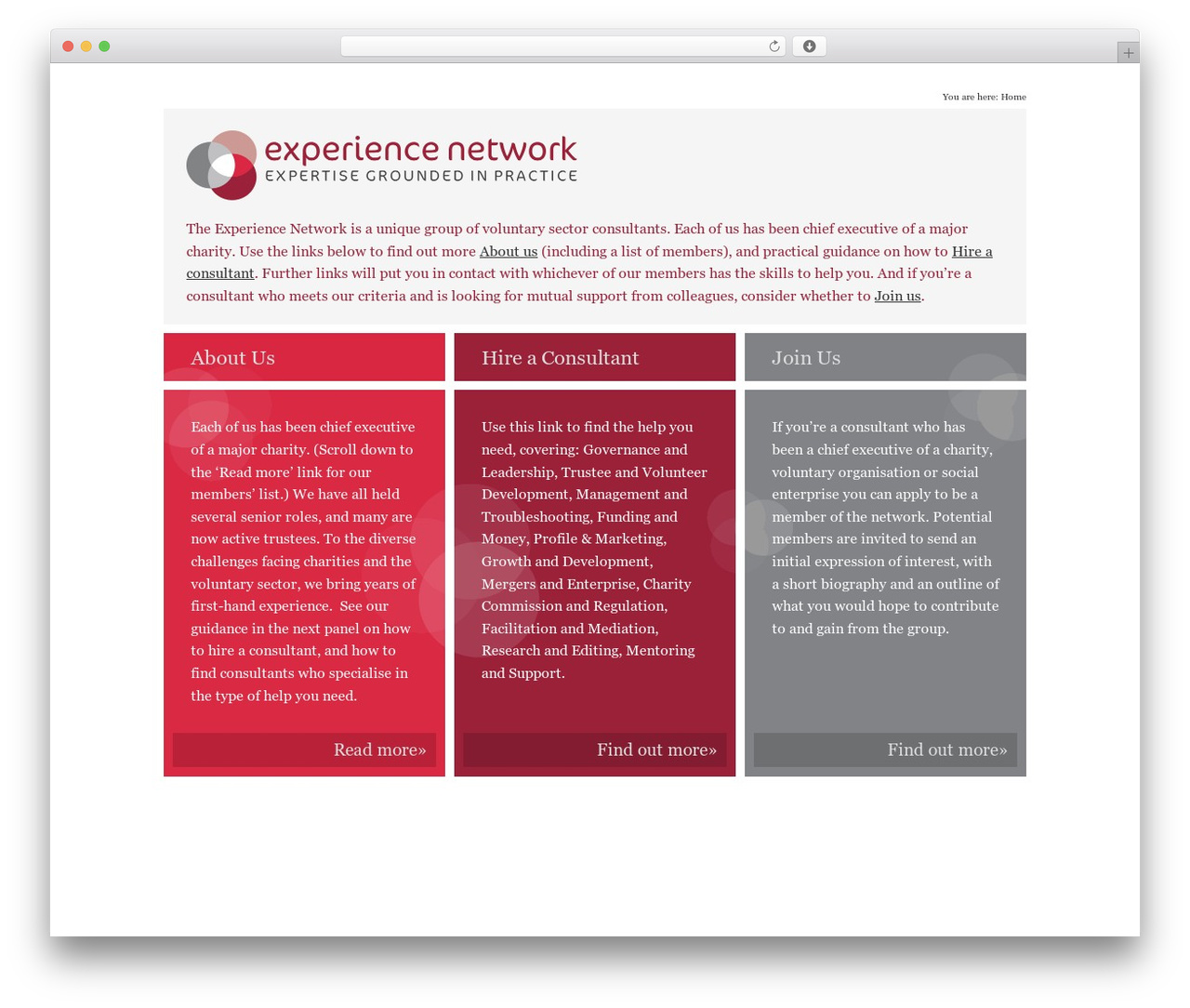 Experience Network WordPress theme - experiencenetwork.org.uk Experience Network WordPress theme - experiencenetwork.org.uk