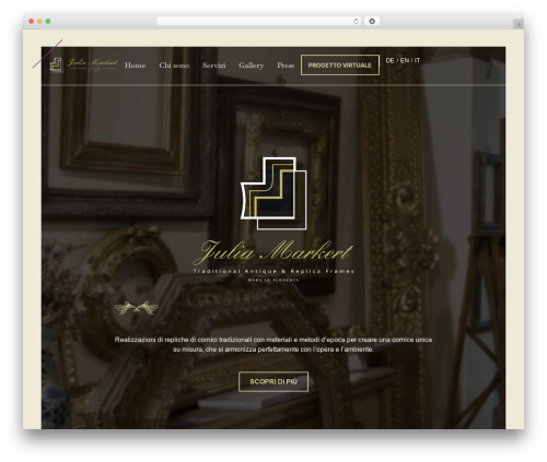 Hello Elementor WordPress website theme - juliamarkert.com