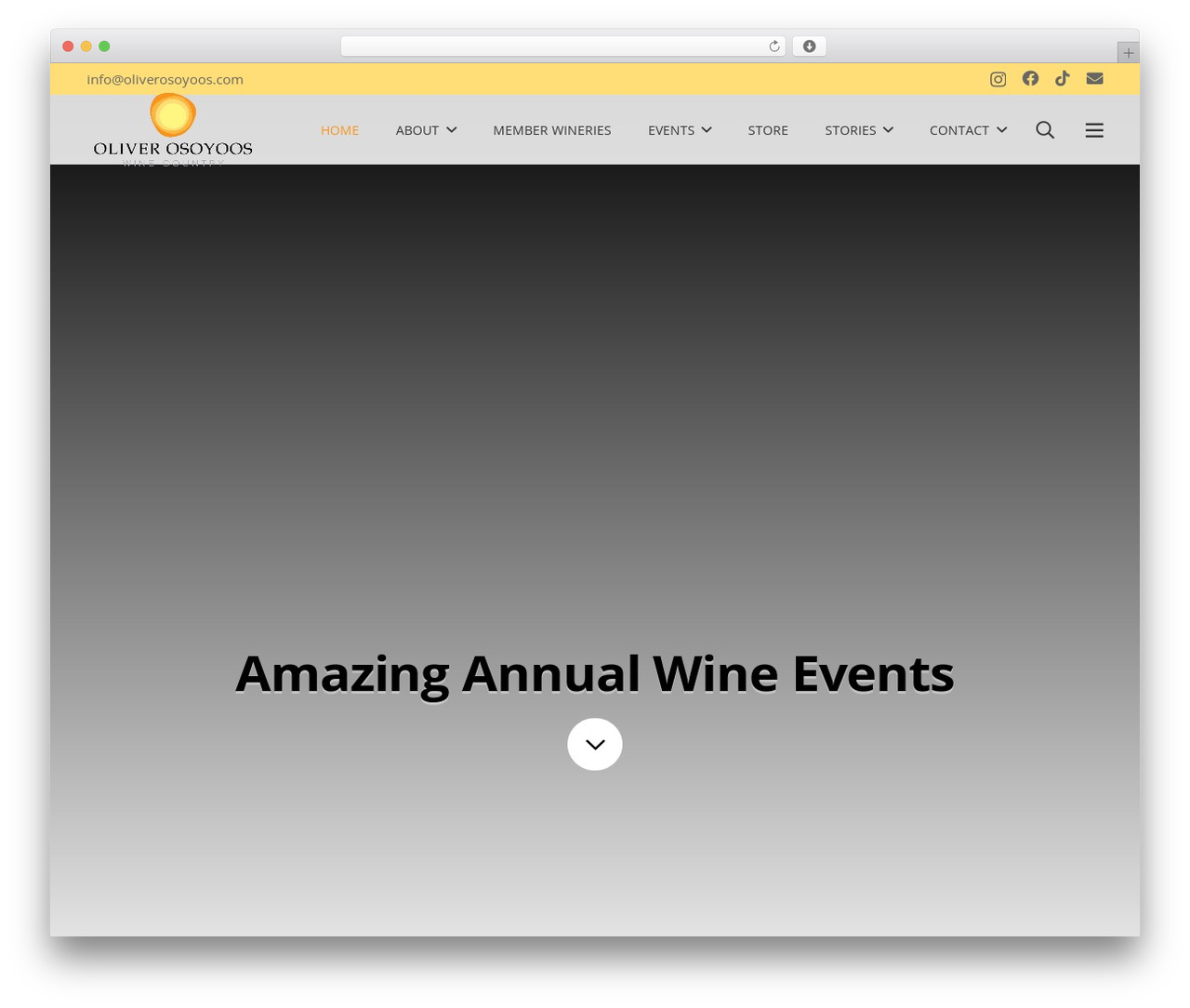 Impreza WordPress theme - oliverosoyoos.com