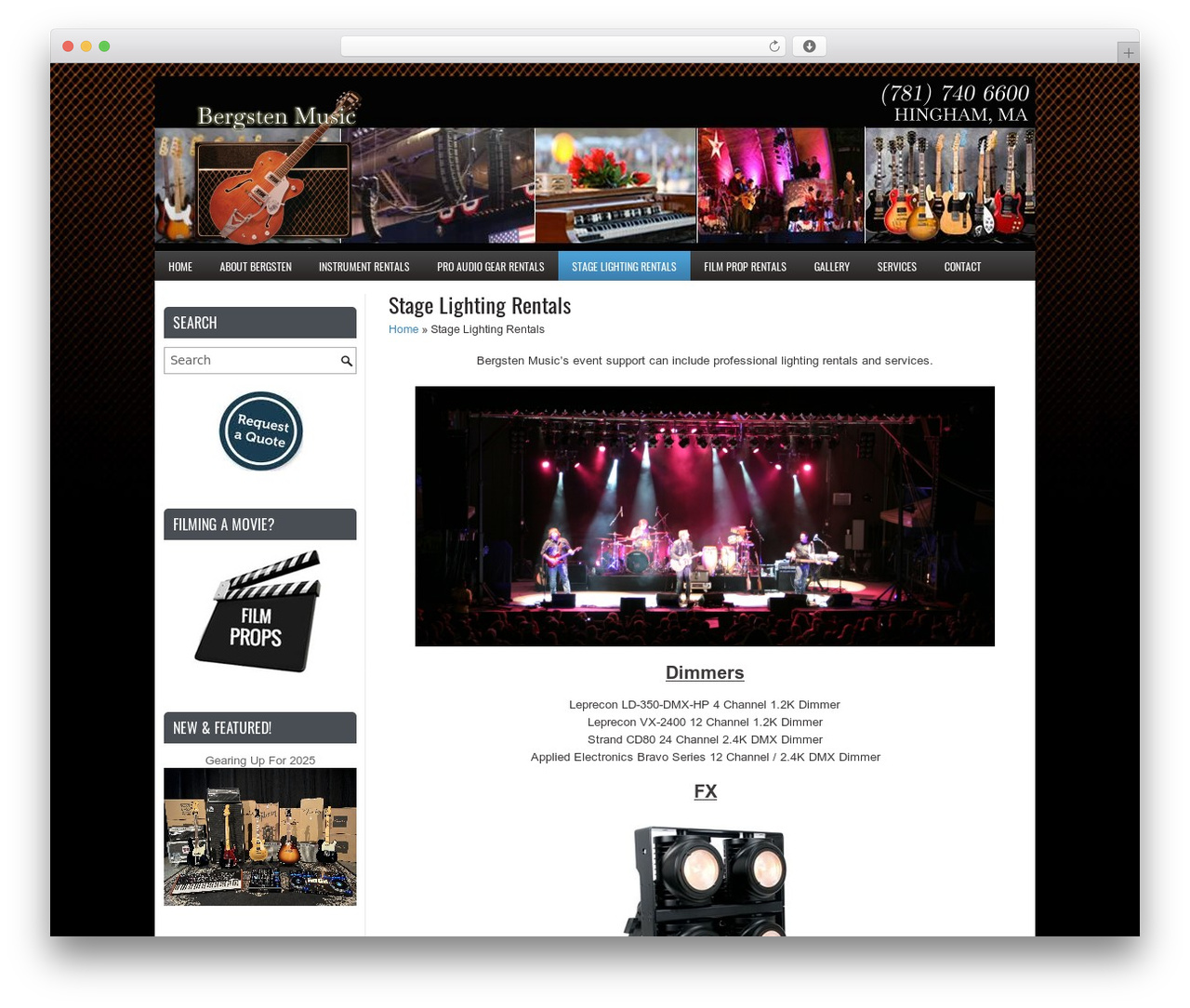 Indicate WordPress theme - bergstenmusic.com/event-support-lighting