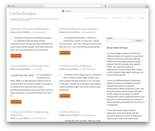 Theme WordPress Afford - weblog.cenriqueortiz.com