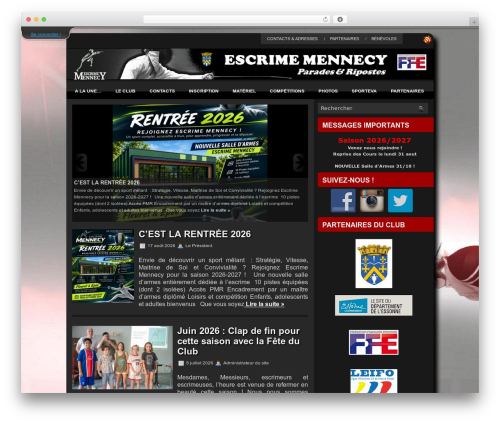 Theme WordPress Delicate - escrime-mennecy.fr Theme WordPress Delicate - escrime-mennecy.fr