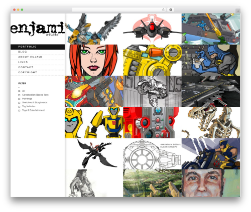 Theme WordPress Elastico - enjamistudio.com