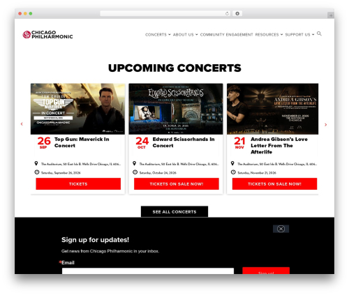 Eventon slider addon WordPress plugin - chicagophilharmonic.org