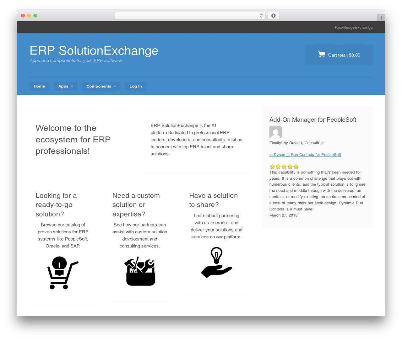 Vendd WordPress theme - erpsolutionexchange.com