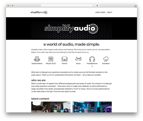 WP User Avatars (wp-user-avatars) free WordPress plugin - simplifyaudio.com WP User Avatars (wp-user-avatars) free WordPress plugin - simplifyaudio.com