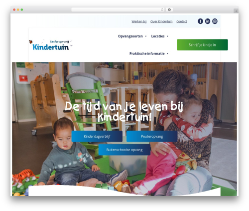 Mmenu WordPress plugin - kindertuin.com