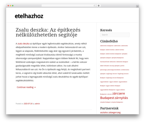 WP theme Hellish Simplicity - etelhazhoz.hu WP theme Hellish Simplicity - etelhazhoz.hu