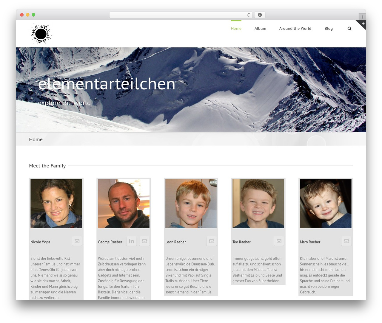 Avada WordPress theme - elementarteilchen.ch