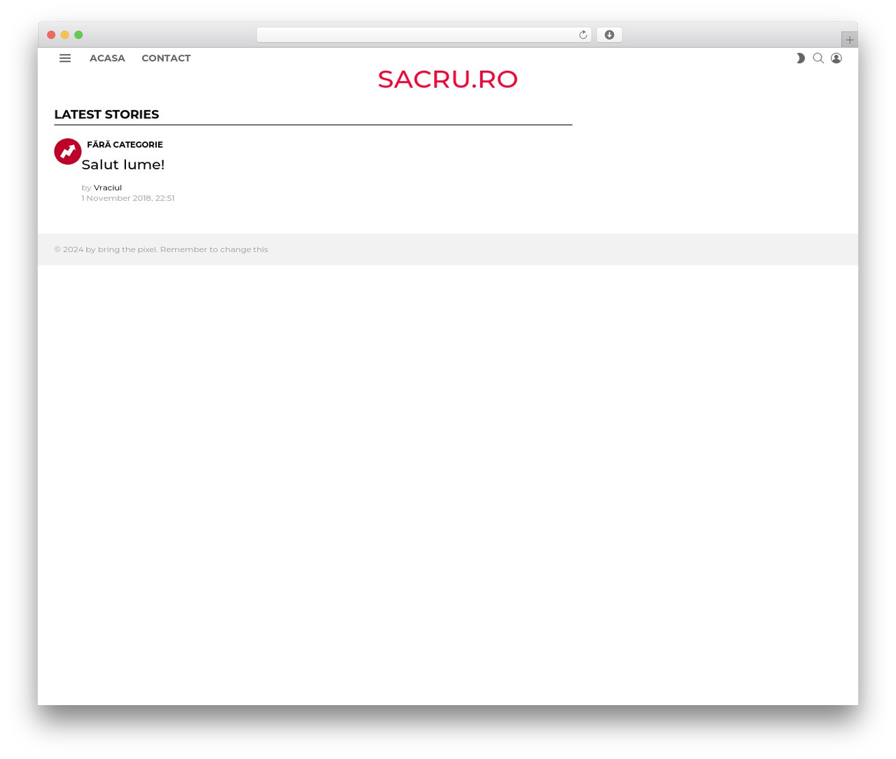 Bimber WordPress theme - sacru.ro Bimber WordPress theme - sacru.ro