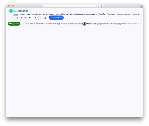 Blogsy WordPress blog theme - allinformer.in Blogsy WordPress blog theme - allinformer.in