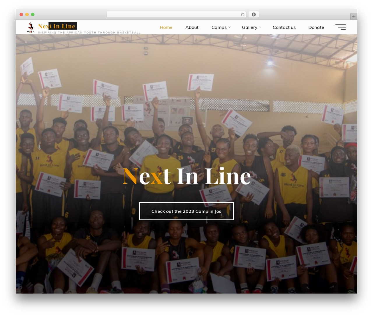 Bravada theme WordPress - nextinlineafrica.com