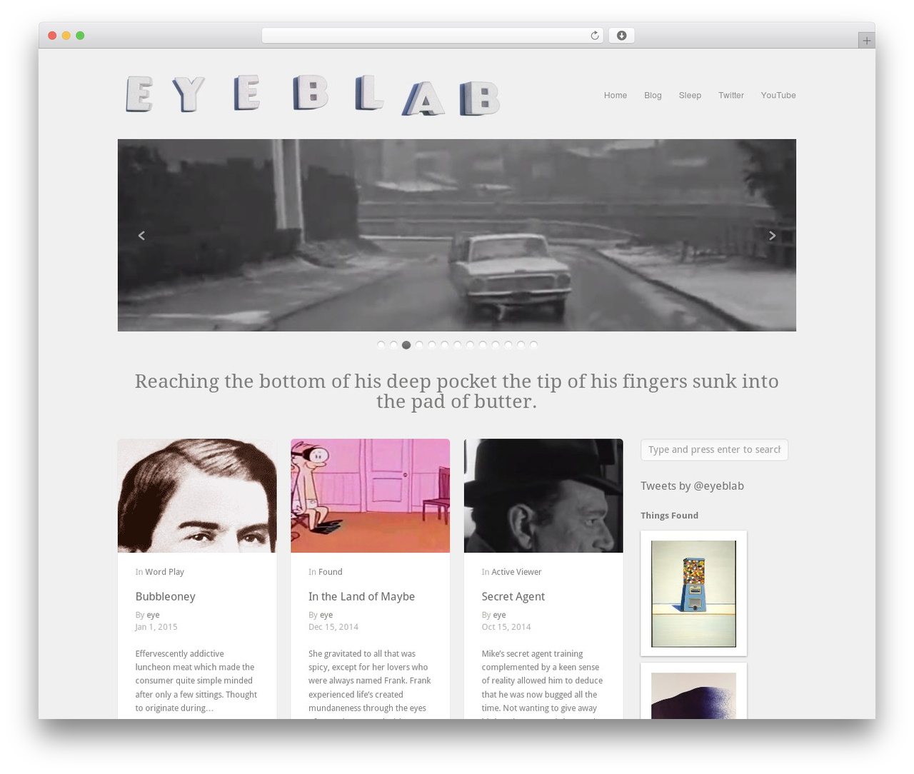 Clean WordPress theme - eyeblab.com Clean WordPress theme - eyeblab.com