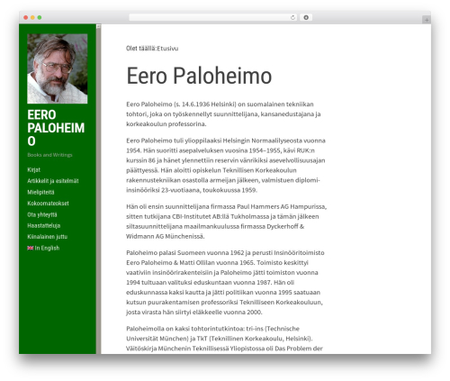Editor WordPress theme - eeropaloheimo.fi Editor WordPress theme - eeropaloheimo.fi