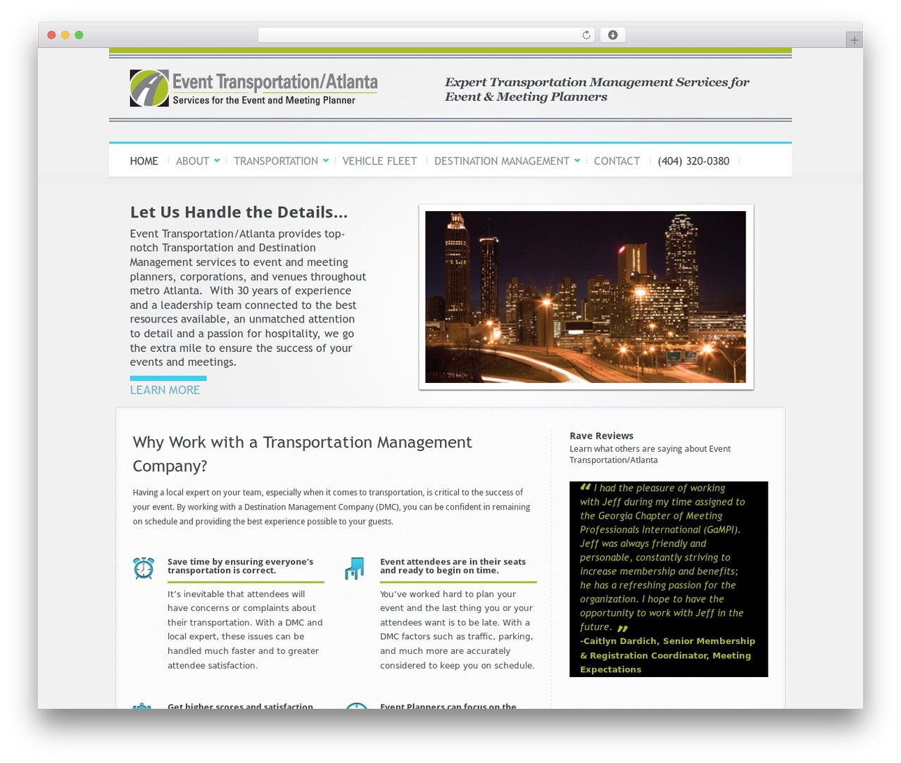 ETA WordPress theme - eta-dmc.com