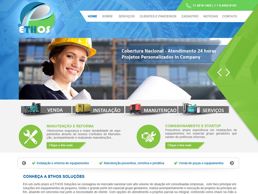 Ethos WP theme