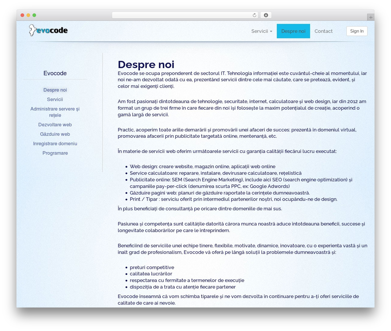 Evocode top WordPress theme - evocode.ro Evocode top WordPress theme - evocode.ro