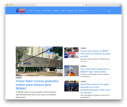 Modal link WordPress plugin - senacsenai.com
