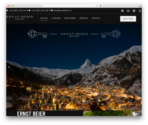 Custom iframe WordPress plugin - ernstbeier.ch
