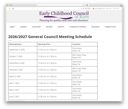 KCSOS Idea Template WordPress theme - earlychildhoodkern.org