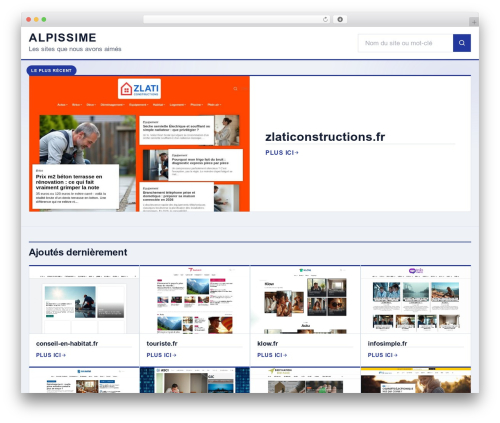 Maxwell theme WordPress - alpissime.fr Maxwell theme WordPress - alpissime.fr