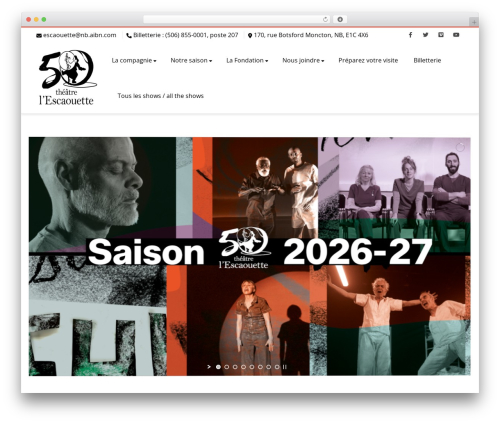 Nimva WordPress theme - escaouette.com