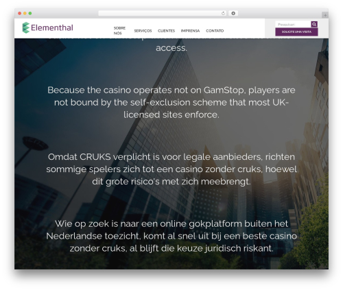 Ondaweb. WordPress theme - elementhal.com.br