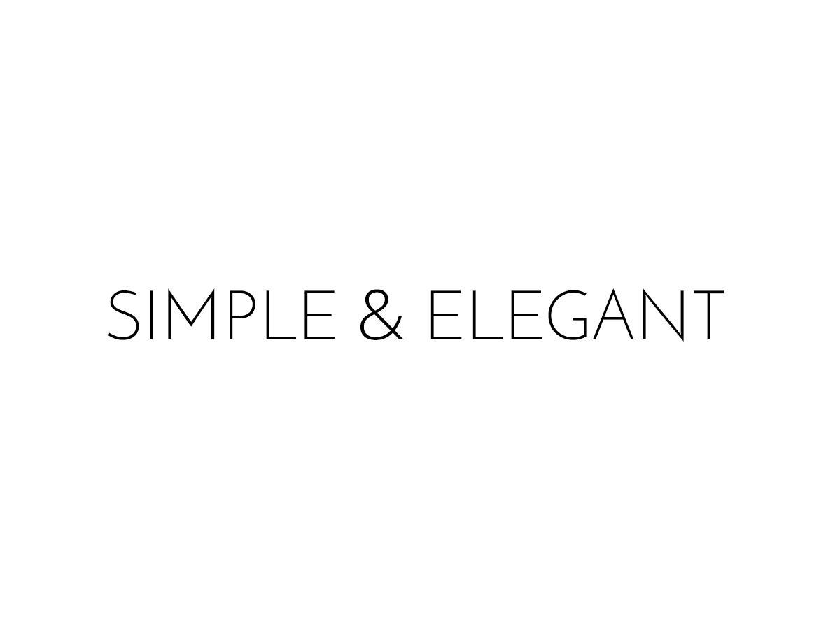 Simple & Elegant WordPress theme