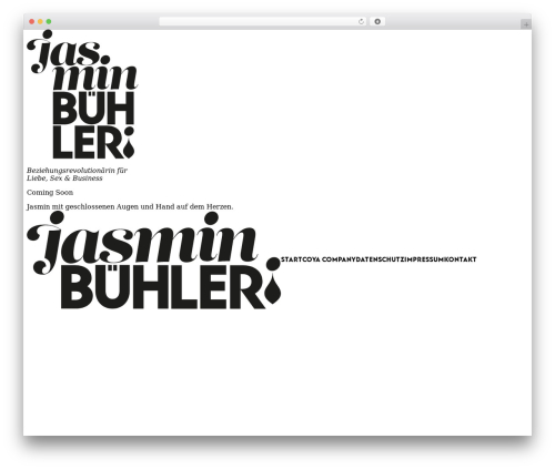 Theme WordPress Etch Theme - jasmin-buehler.com