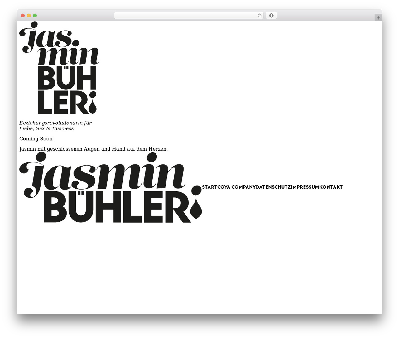 Theme WordPress Etch Theme - jasmin-buehler.com
