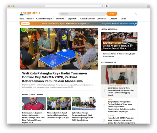 Theme WordPress LiputanWP | Versi Developer - spiritmediaindonesia.com