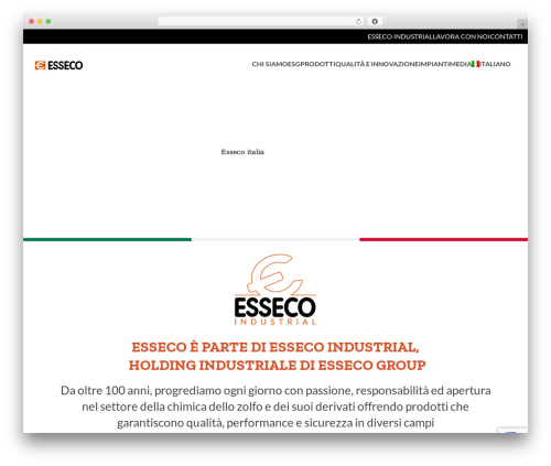 Theme WordPress Wexa theme - esseco.com