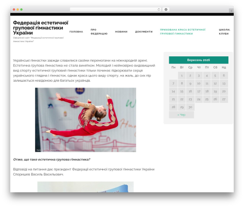 WordPress theme Benevolent - faggu.org