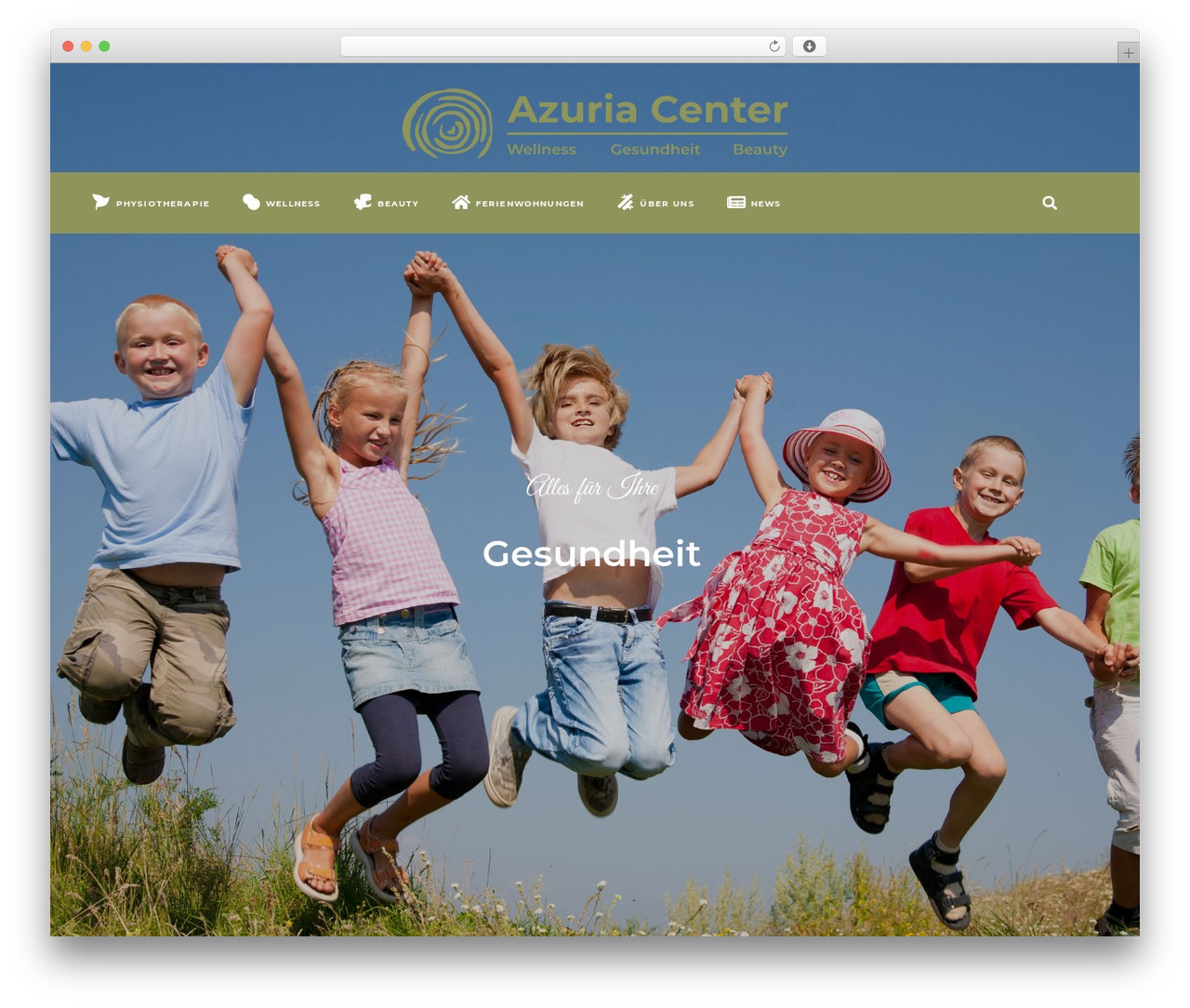 WordPress theme Lemon - azuria-center.de