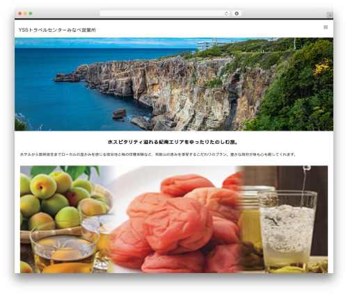 WordPress theme LUXE - yss-t-minabe.com