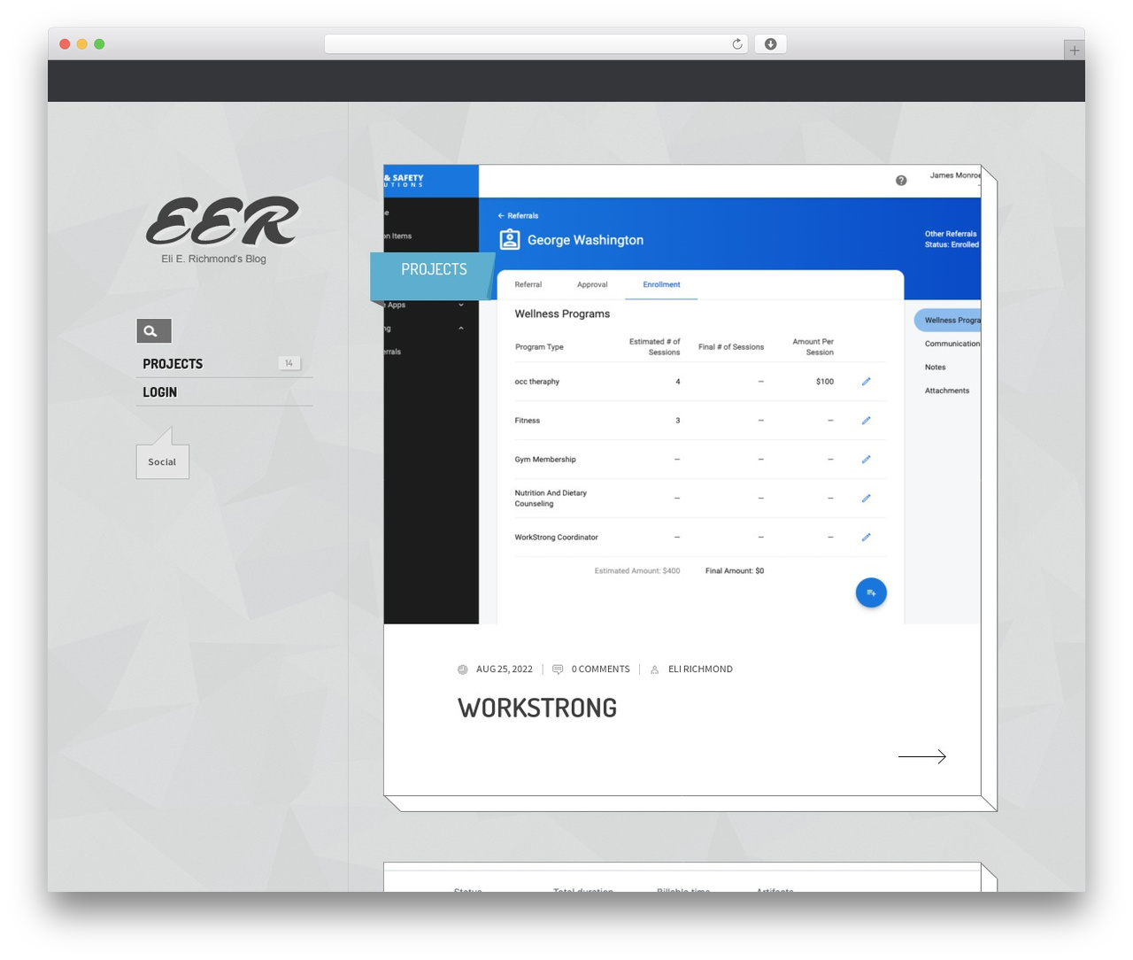 WordPress theme Milli - eerichmond.com