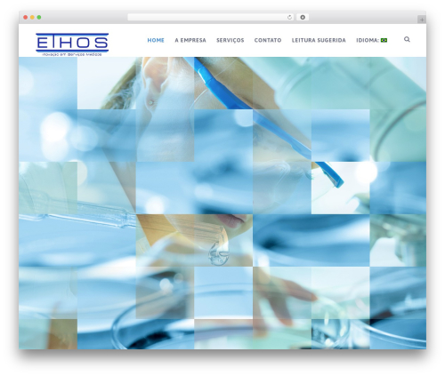 WordPress theme Therapy - ethosclinical.com.br
