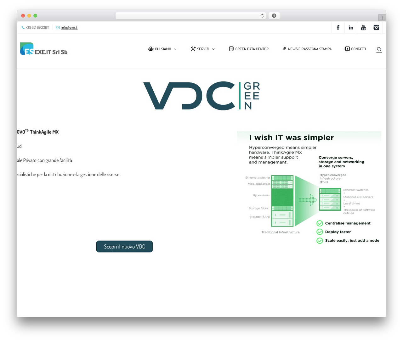WordPress website theme DP Evolve - exe.it