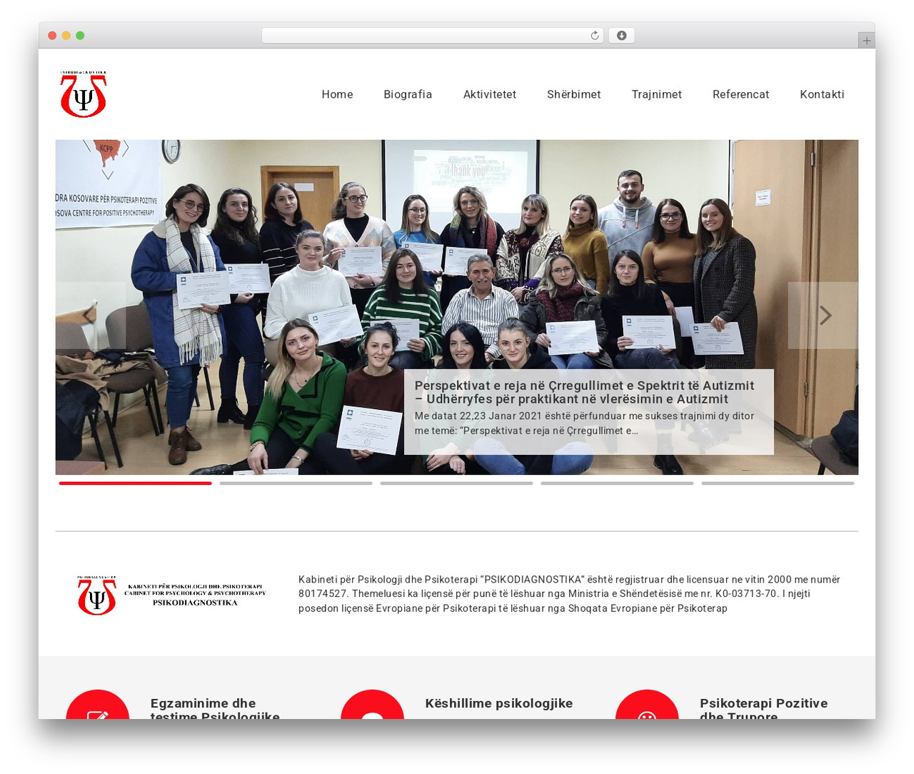 WP theme Architect - envercesko.com