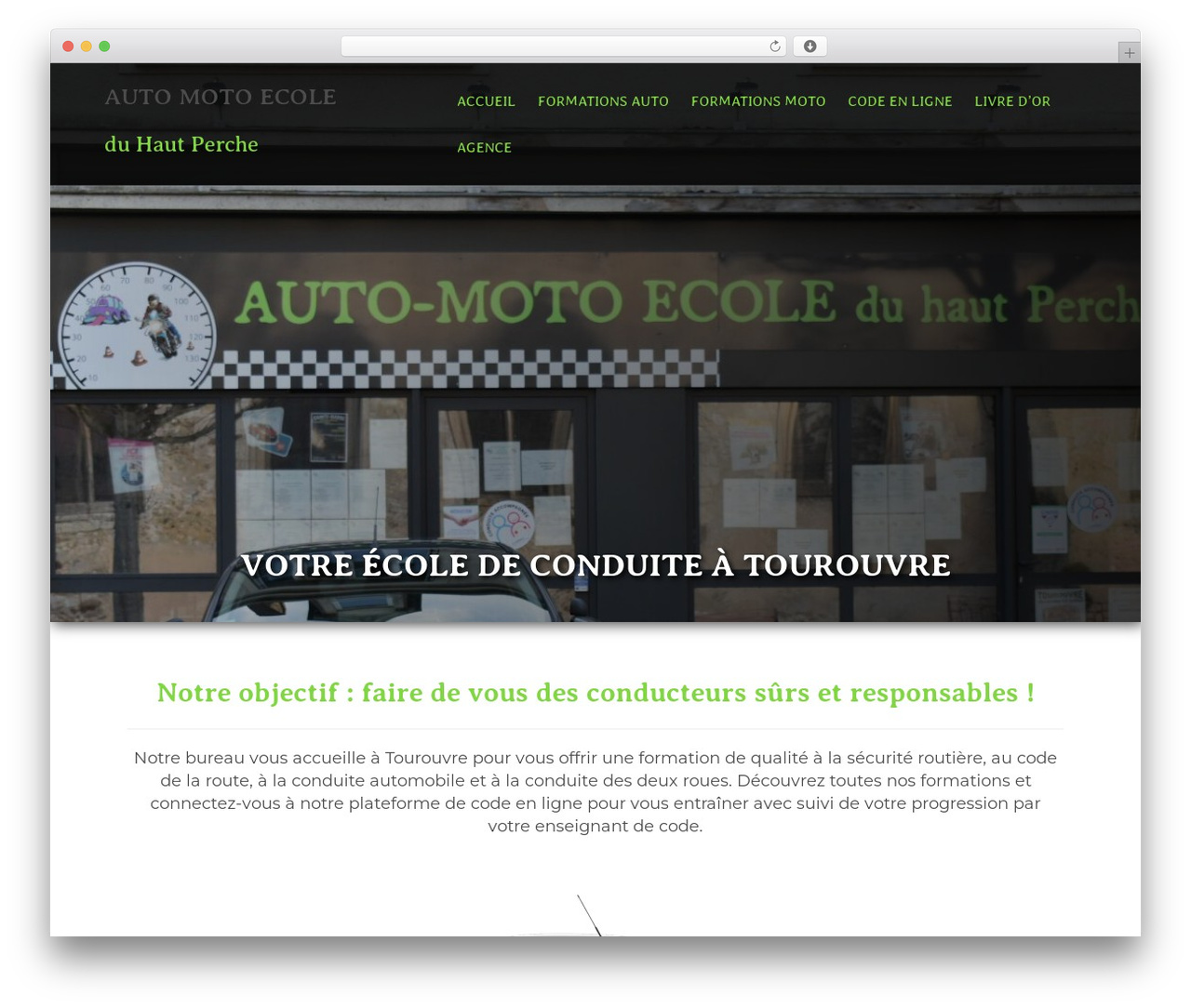 WP theme Beaver Builder Child Theme - autoecoleduhautperche.fr