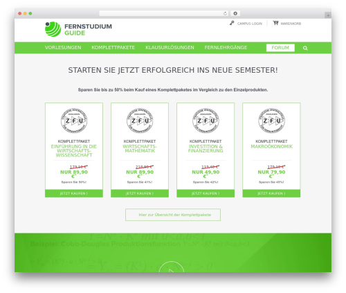 Woocommerce chained products WordPress plugin - fernstudium-guide.de