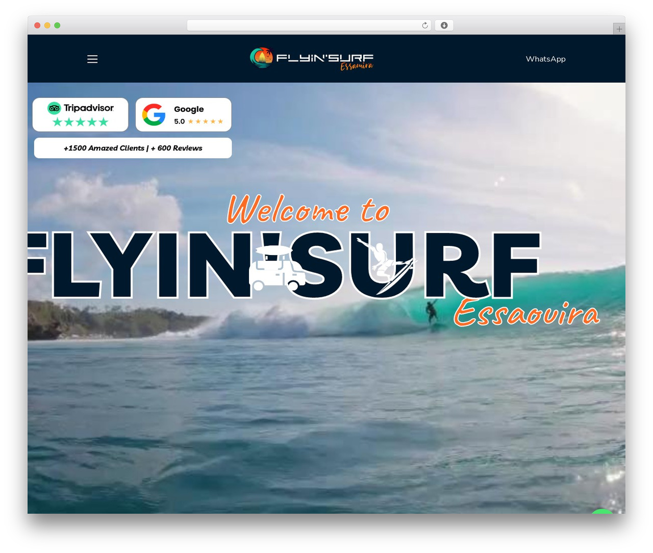 Atlets theme WordPress - flyinsurf.com